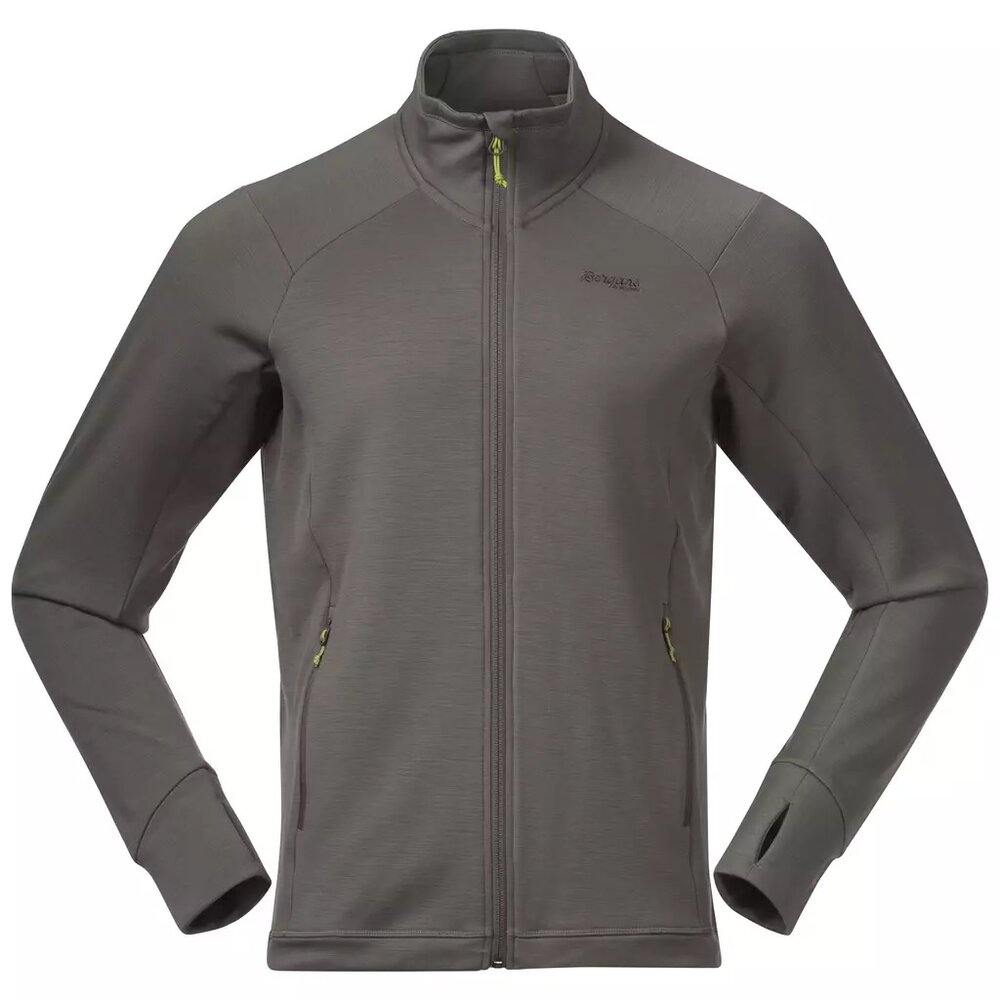 Bergans Ulstein Wool jacket Green mud