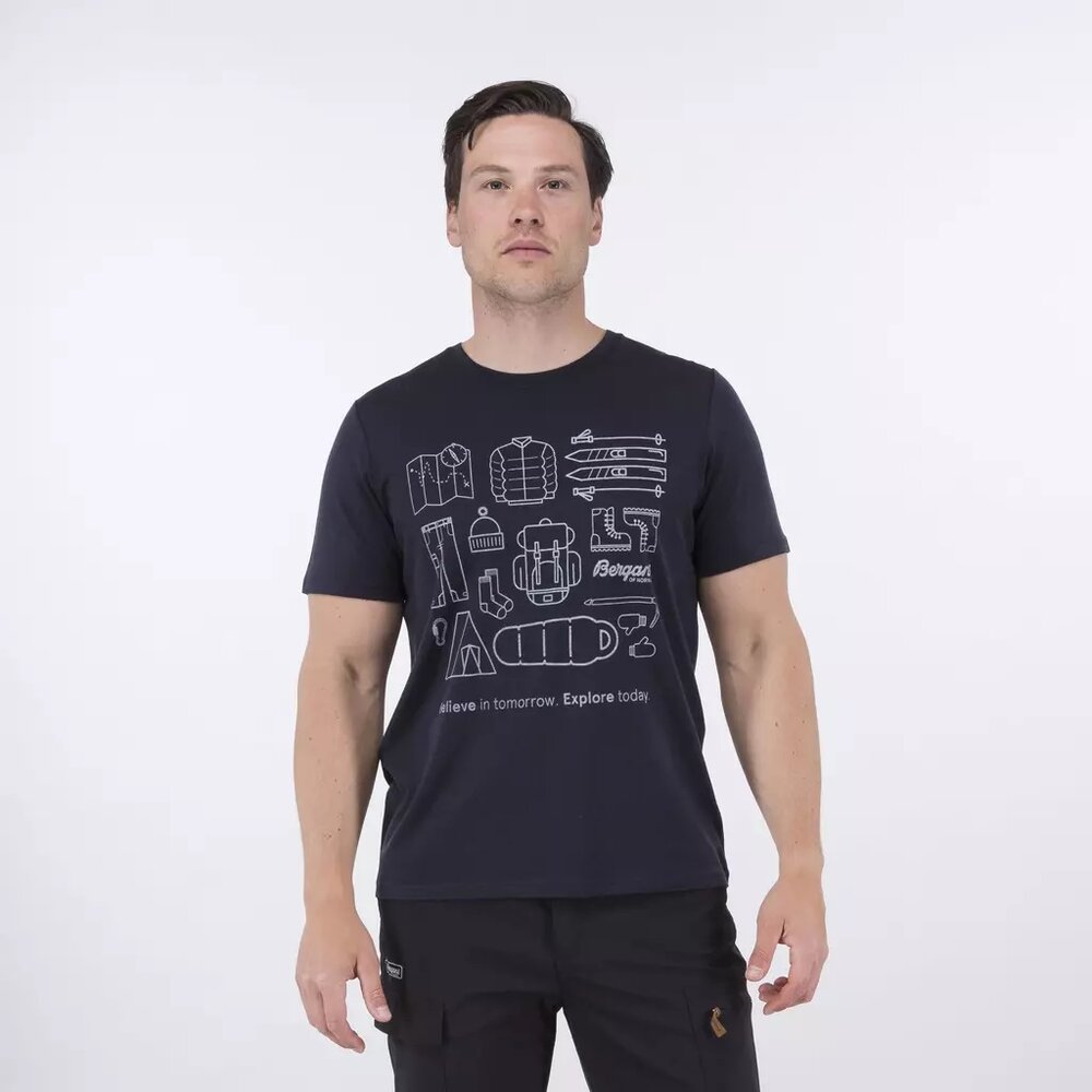 Bergans Graphic Wool Tee