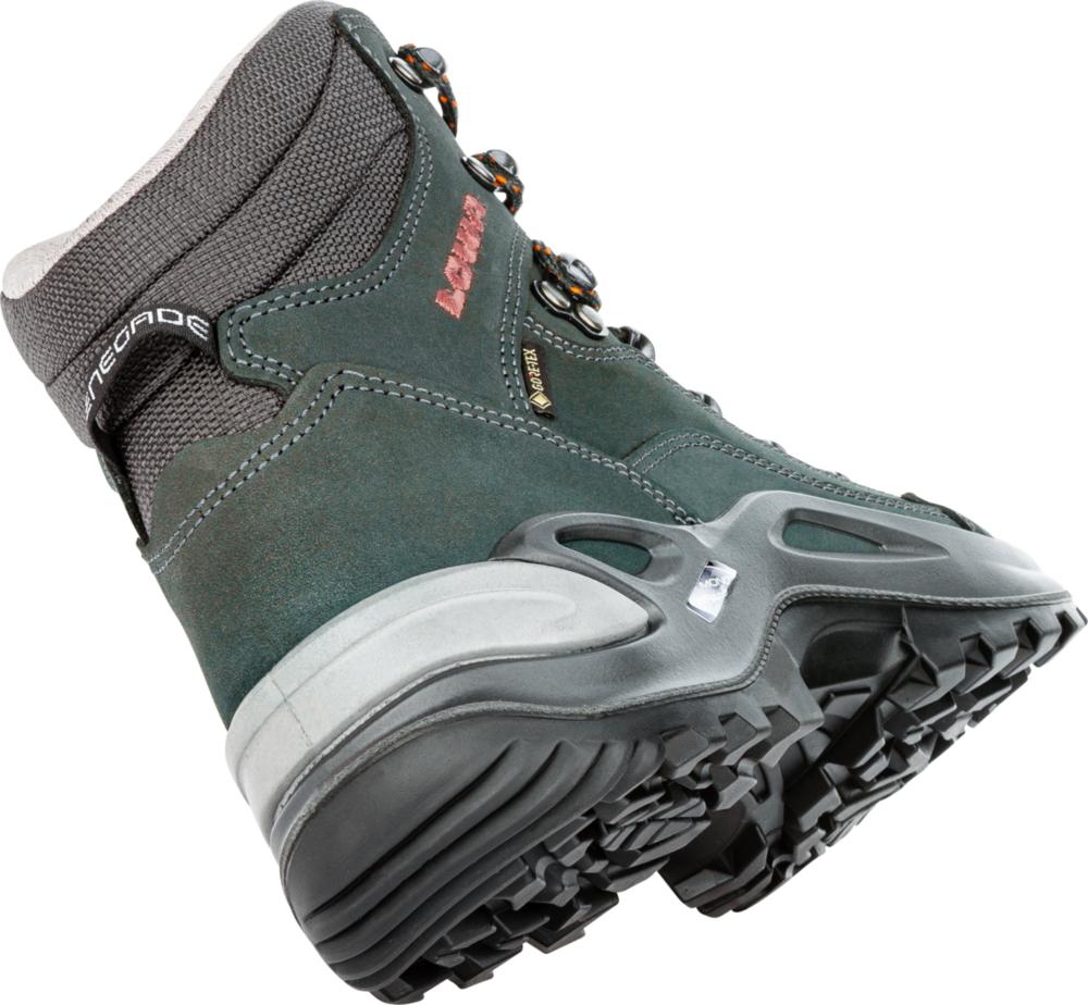 Lowa Renegade Mid GTX Dames anthracite/mandarin 