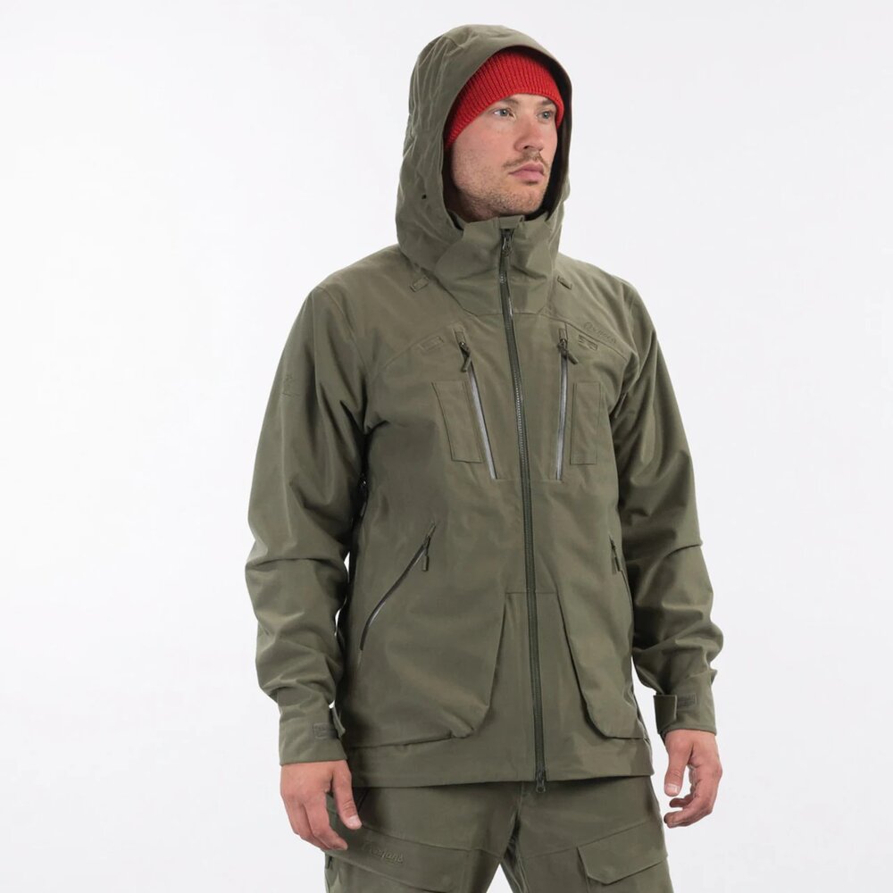 Bergans Hogna 3L Jacket Green mud