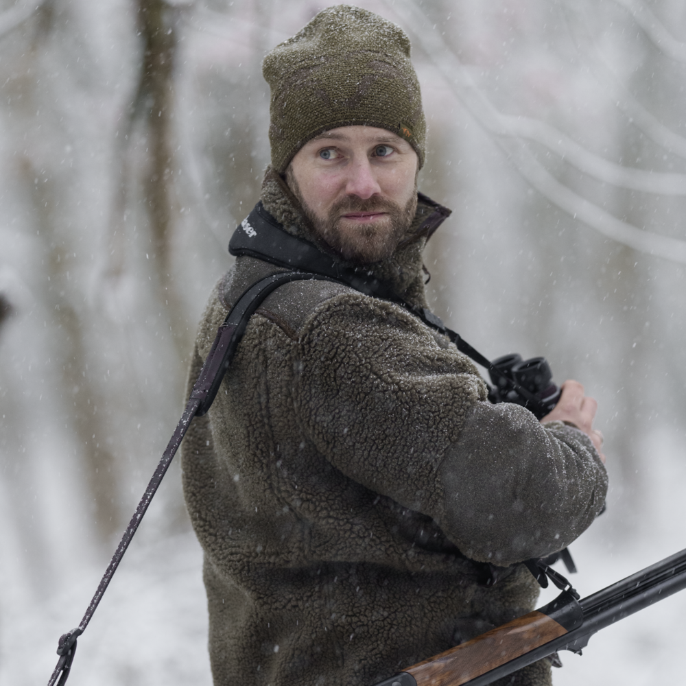 Blaser Pearl Beanie dark olive