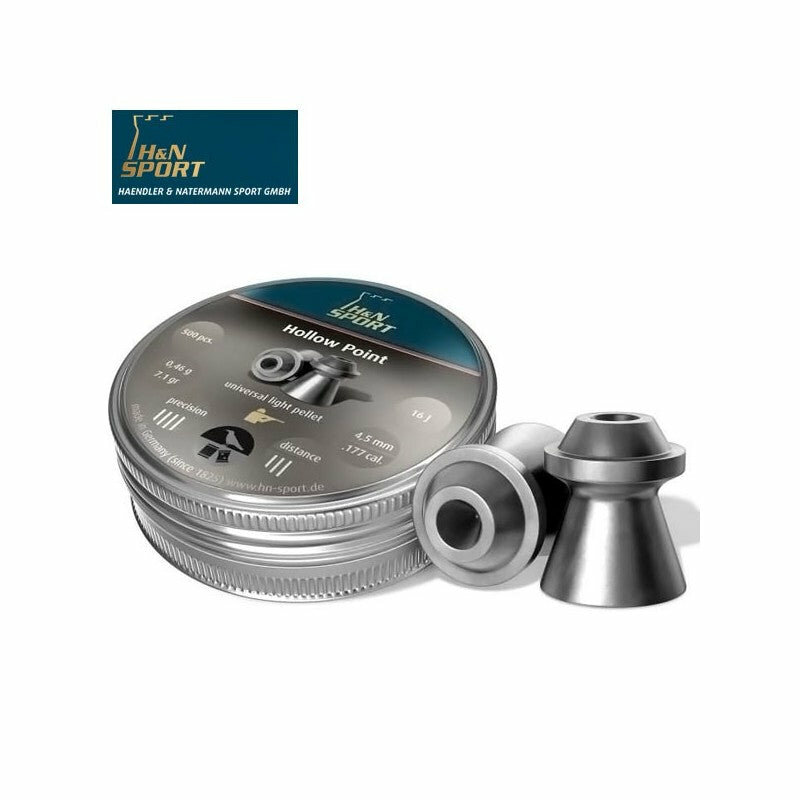 H&amp;N Hollow point 4,5 mm 16 J
