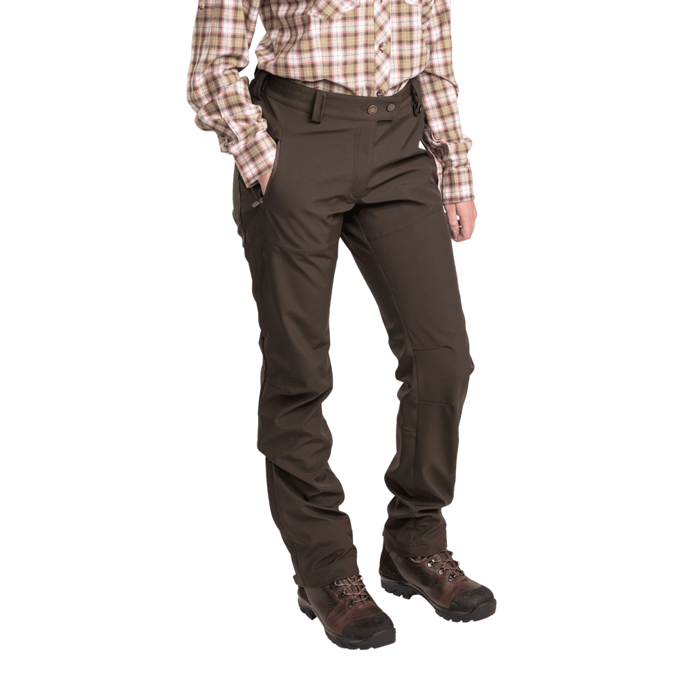 Pinewood Wilda Stretch shell trouser Moss Green