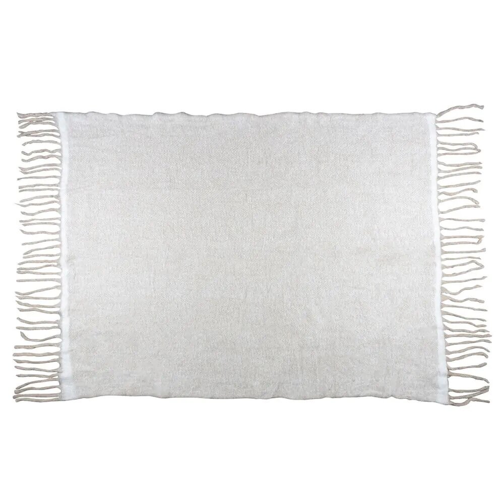 Mars &amp; More Plaid Herringbone camel 130x170 cm