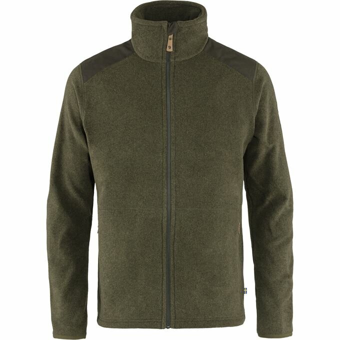 Fj&auml;llr&auml;ven Sten Fleece M Dark Olive