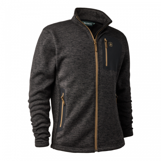 Deerhunter Sarek Gebreide Jacket  grijs