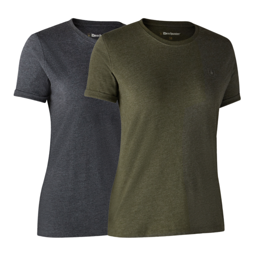 Deerhunter Lady T-shirt Basic 2-Pack