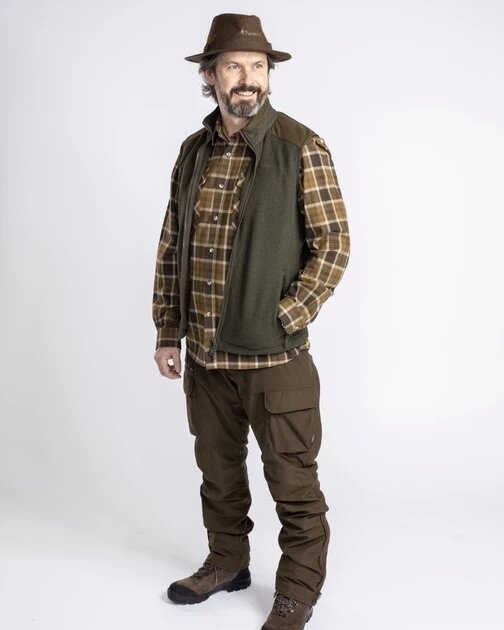 Pinewood SM&Aring;LAND FOREST FLEECE BODYWARMER