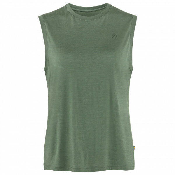 Fj&auml;llr&auml;ven Abisko Wool Tank Top W Green