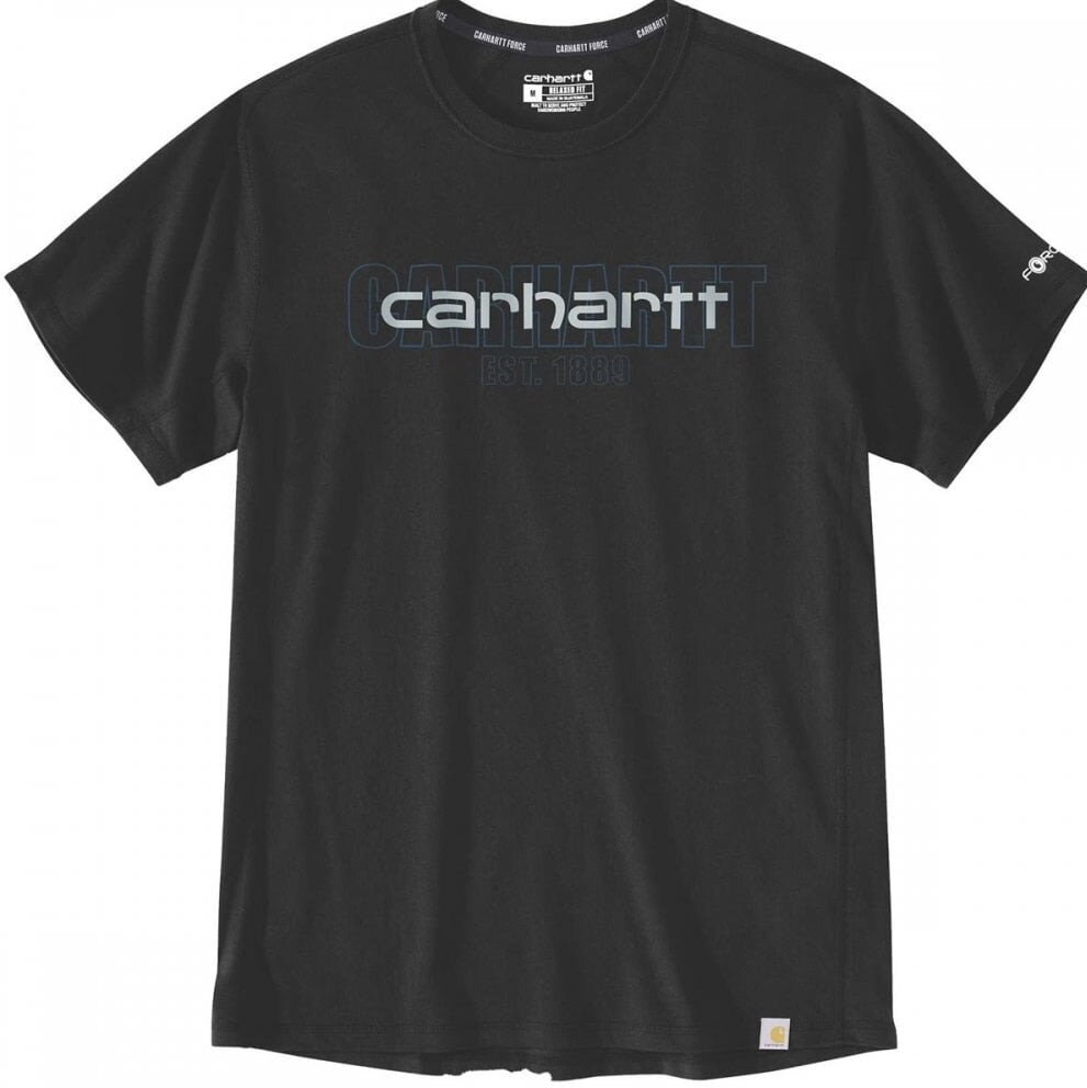 Carhartt NEW CARHARTT FORCE&trade; RELAXED FIT MIDWEIGHT SHORT-SLEEVE LOGO GRAPHIC T-SHIRT