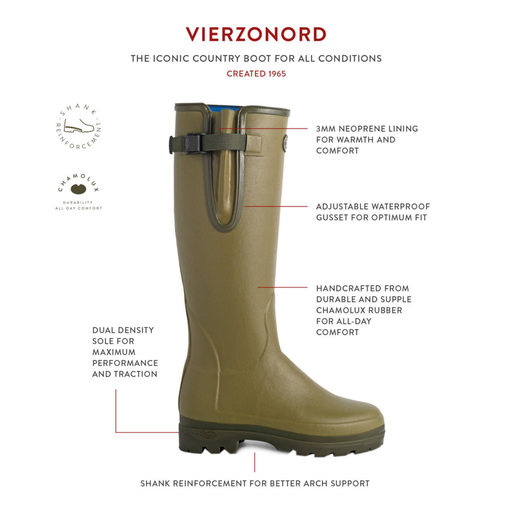 Le Chameau WOMEN&#039;S VIERZONORD NEOPRENE BOOT