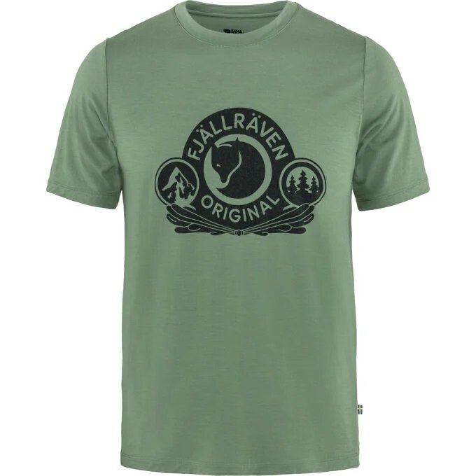 Fj&auml;llr&auml;ven Abisko wool classic SS M Platina Green