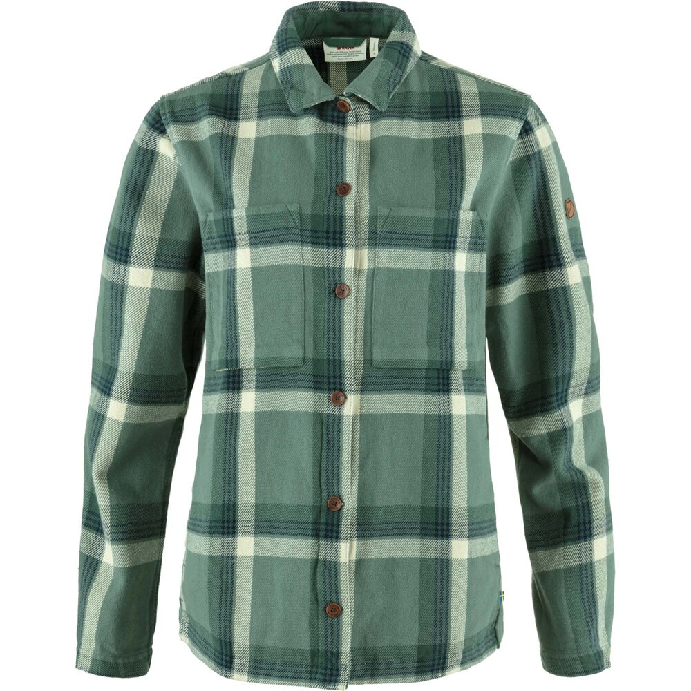 Fj&auml;llr&auml;ven Singi Flannel Overshirt Green W