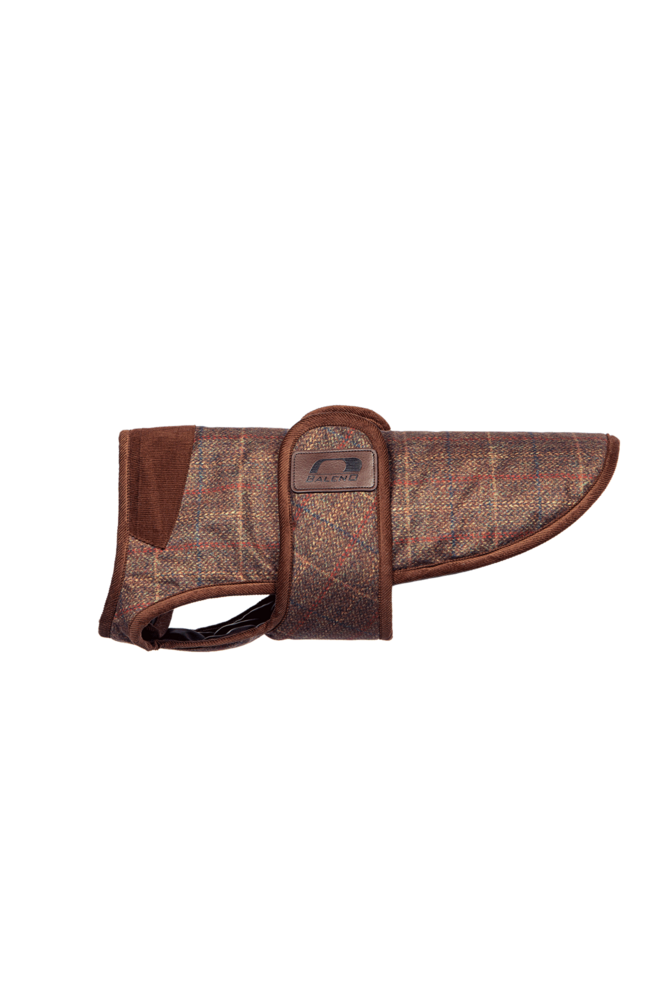 Baleno geprinte tweed hondengilet
