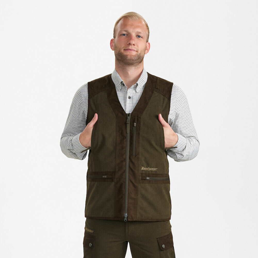 Deerhunter Eagle Waistcoat Tarmac Green 