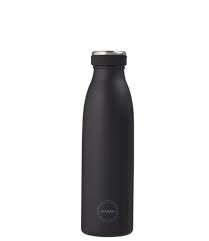 Drinking Bottle Matte Black AYA&amp;IDA