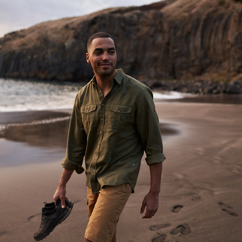 Fj&auml;llr&auml;ven &Ouml;vik travel shirt LS M