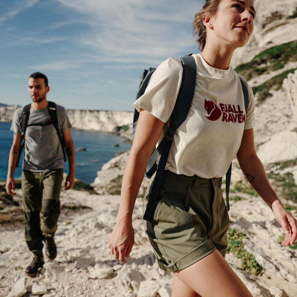 Fj&auml;llr&auml;ven Logo tee W