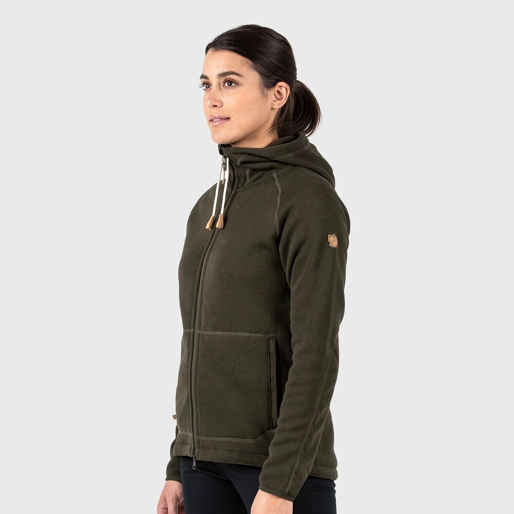 Fj&auml;llr&auml;ven &ouml;vik fleece hoodie