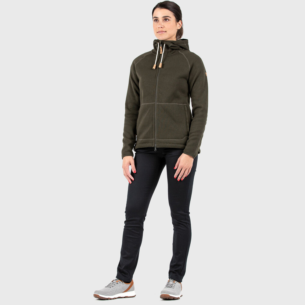 Fj&auml;llr&auml;ven &ouml;vik fleece hoodie
