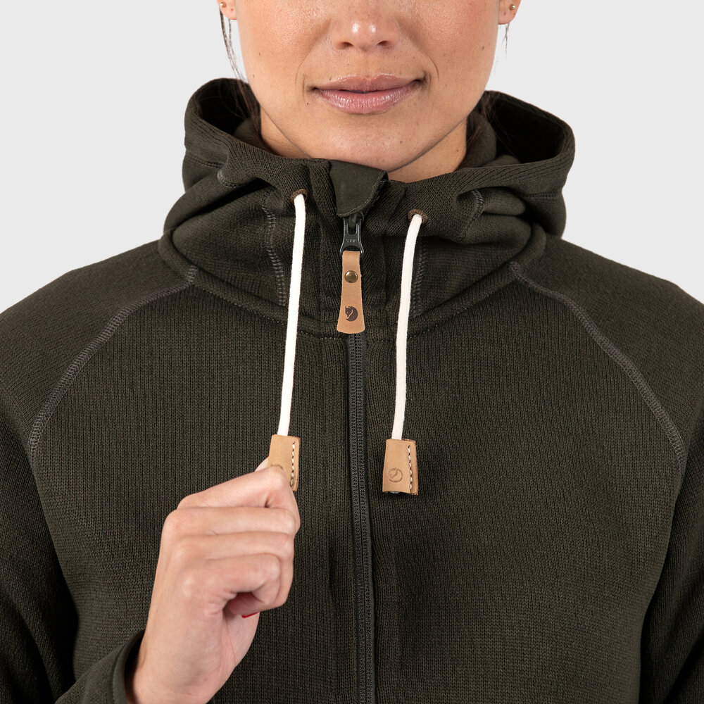 Fj&auml;llr&auml;ven &ouml;vik fleece hoodie