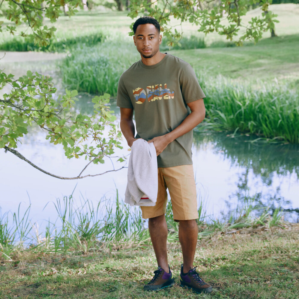 Fjallraven Multicolor Logo T-shirt M