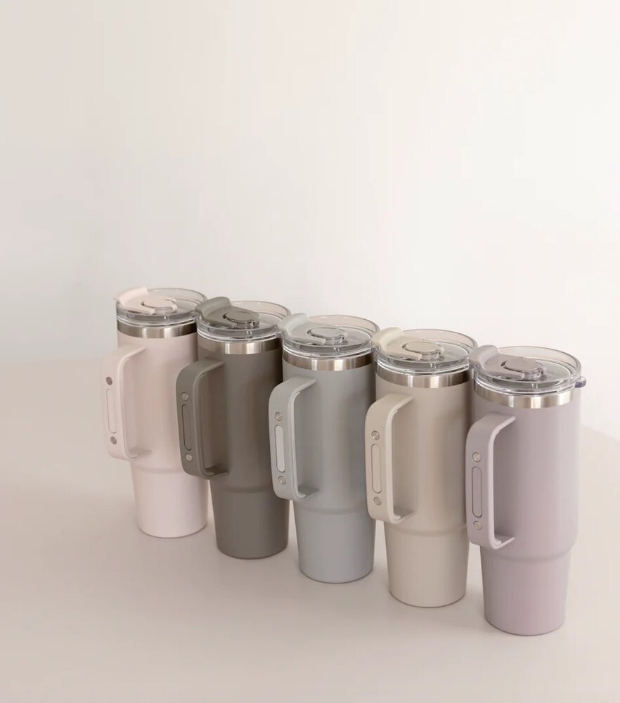 AYA&amp;IDA Thermocup with straw 885ml