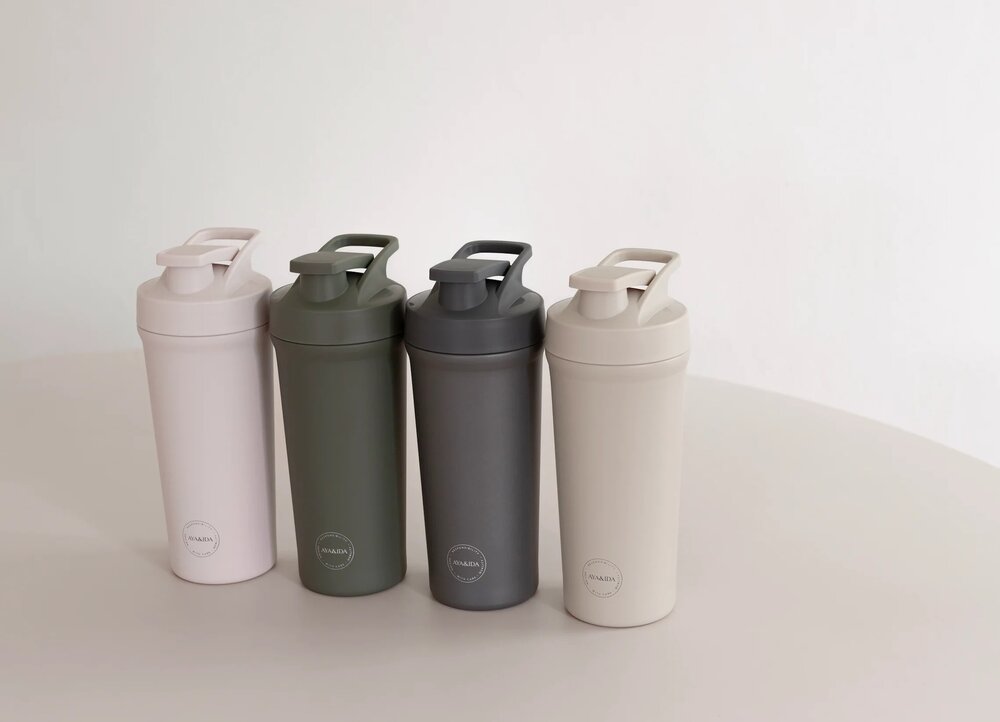 Shaker 750 ml tropical green AYA&amp;IDA