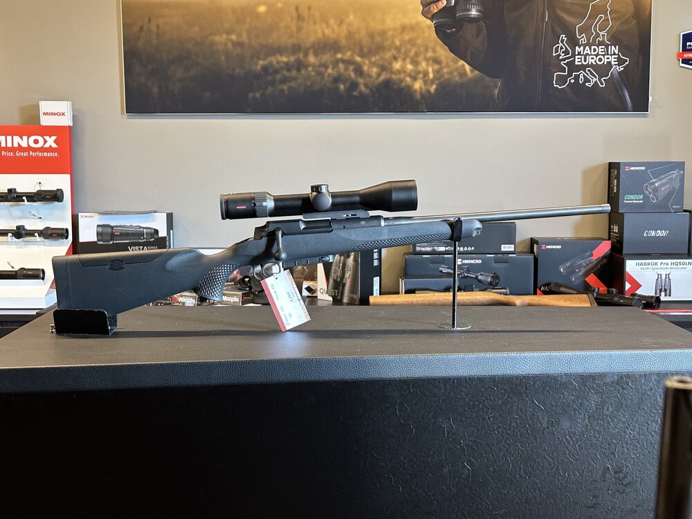 Mauser 25 .308Win / Minox RS4 2,5-10x50s Actie set!