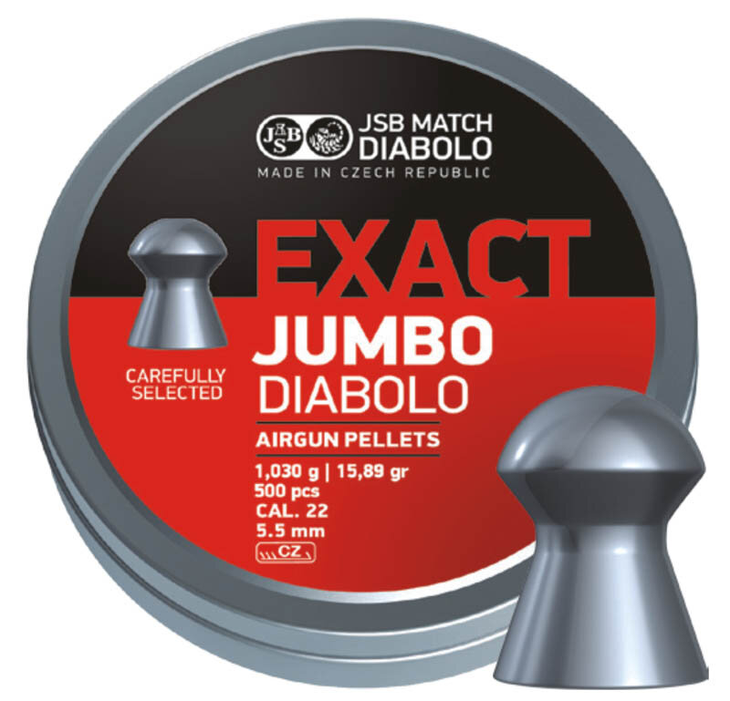 JSB AA Exact Jumbo 5,5mm 15.89/1,030 p/250