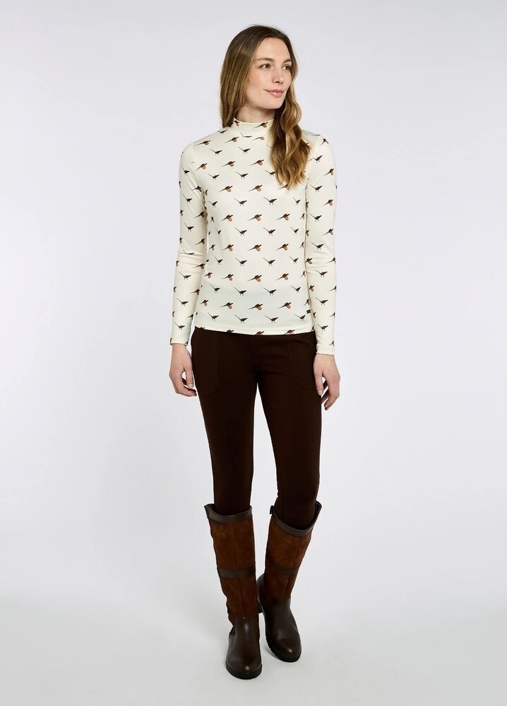 Dubarry Reynolds Women&#039;s printed top - Cream