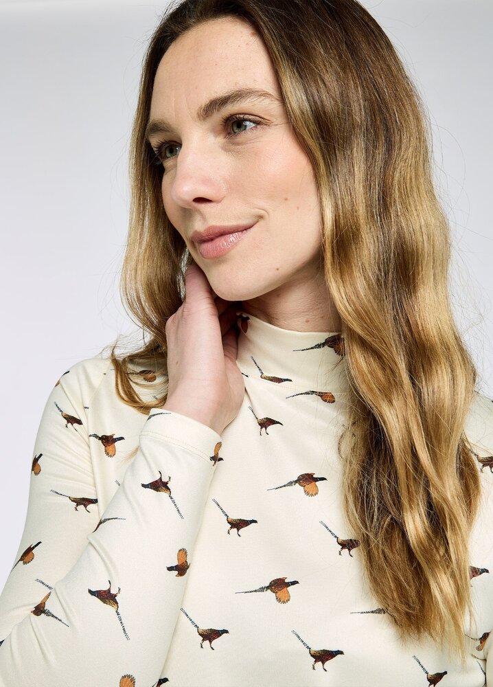 Dubarry Reynolds Women&#039;s printed top - Cream