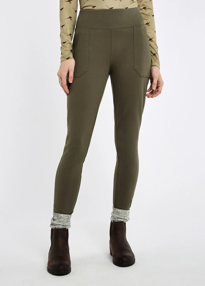 Dubarry Pepperwort Women&#039;s water repellent leggings - Olive