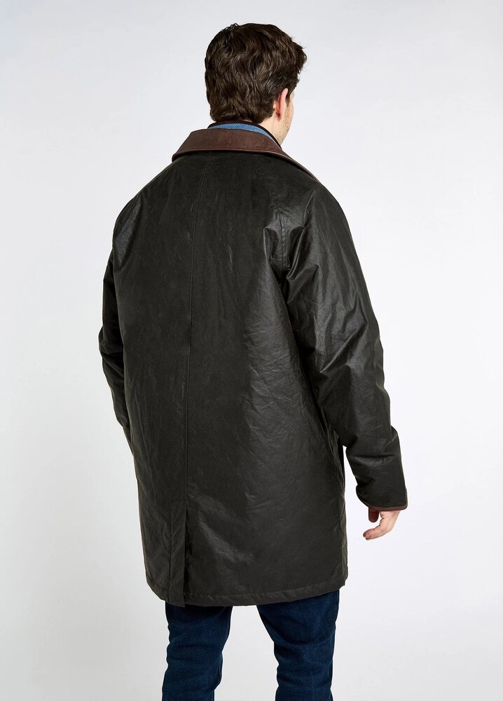 Dubarry Prospect Men&#039;s waxed cotton coat - Verdigris