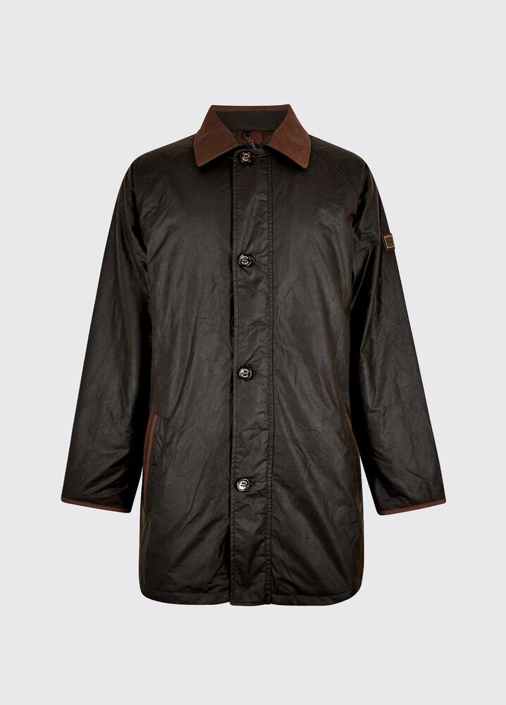 Dubarry Prospect Men&#039;s waxed cotton coat - Verdigris