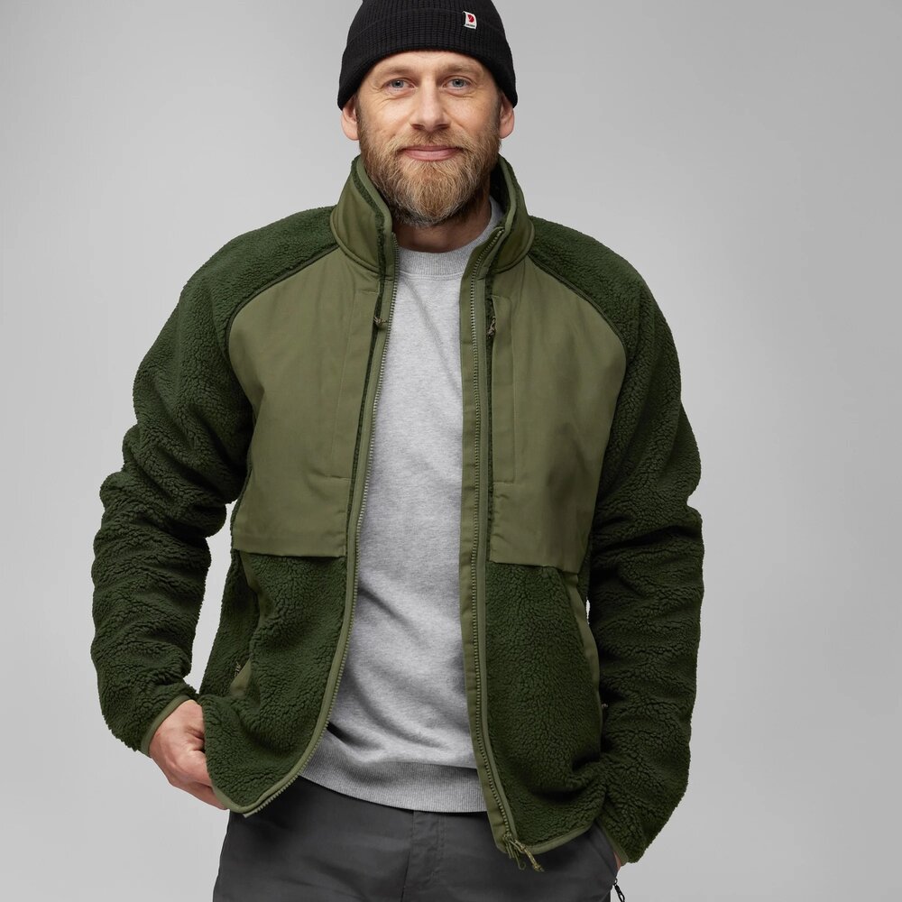 Vardag Pile Jacket M Deep forest-Laurel green