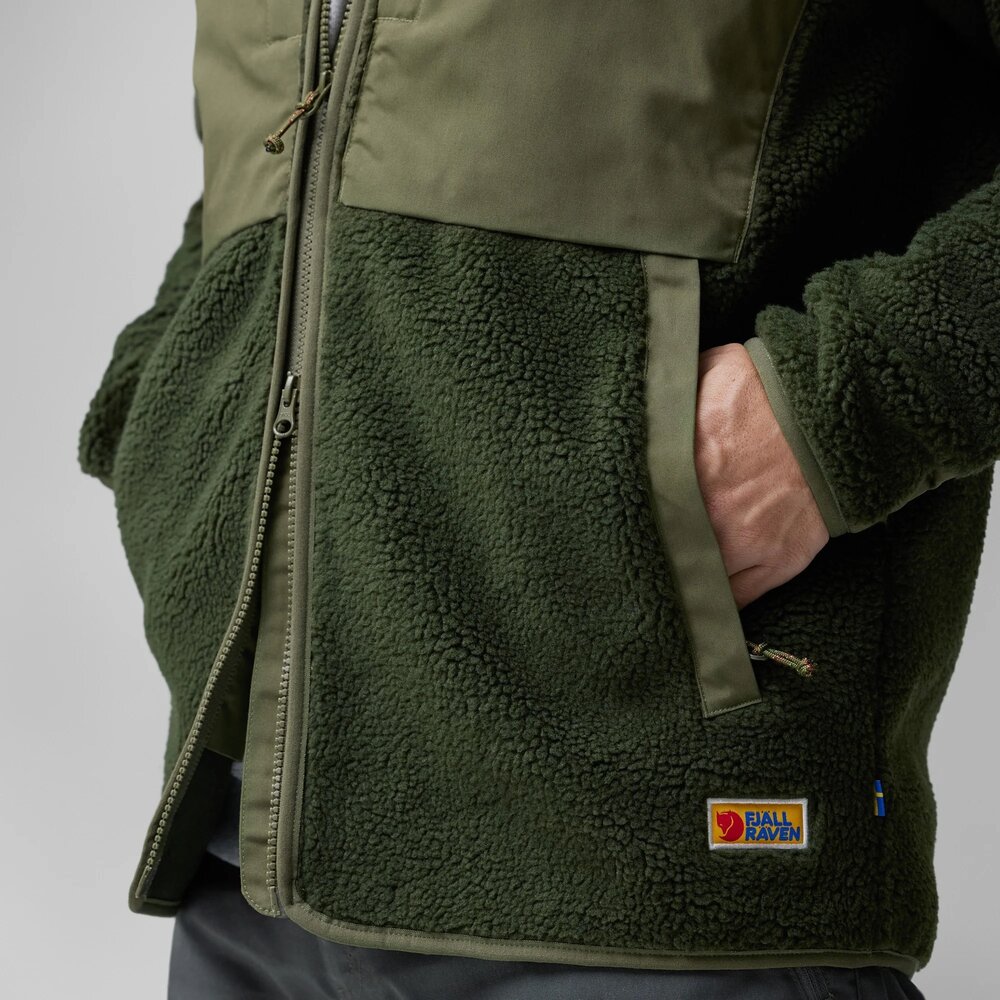 Vardag Pile Jacket M Deep forest-Laurel green