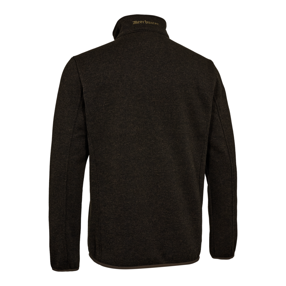 Deerhunter moor knitted jacket Brown Leaf