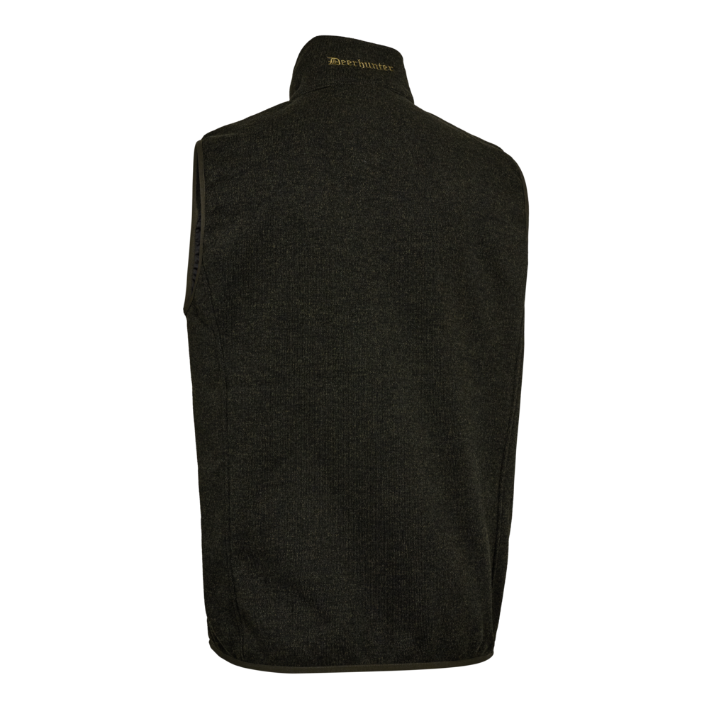 Deerhunter moor knitted waistcoat timber