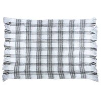 Mars &amp; More Plaid wol look ruit beige 130x170 cm