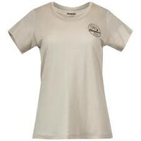 Graphic Wool W Tee Chalk Sand/Solid Charcoal