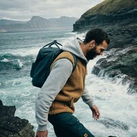 Fj&auml;llr&auml;ven Logo hoodie 