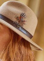 Dubarry Gallagher Ladies Felt Hat - Sand