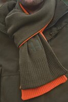 Harkila Reversible scarf willow green/orange