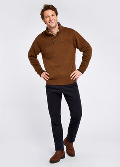 Dubarry roundwood nutmeg knitted sweater