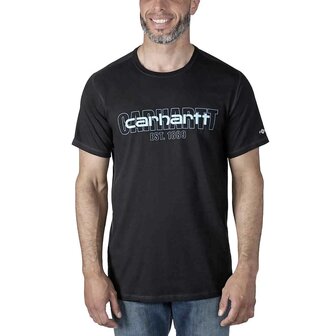 Carhartt NEW CARHARTT FORCE&trade; RELAXED FIT MIDWEIGHT SHORT-SLEEVE LOGO GRAPHIC T-SHIRT