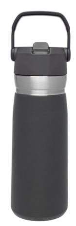 Stanley The IceFlow™ Flip Straw Water Bottle 0,65L Charcoal