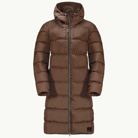 Jack Wolfskin Frozen Palace Coat W Hazelnut Brown