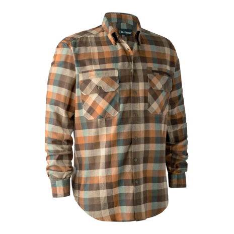 Deerhunter James Shirt Brown Check