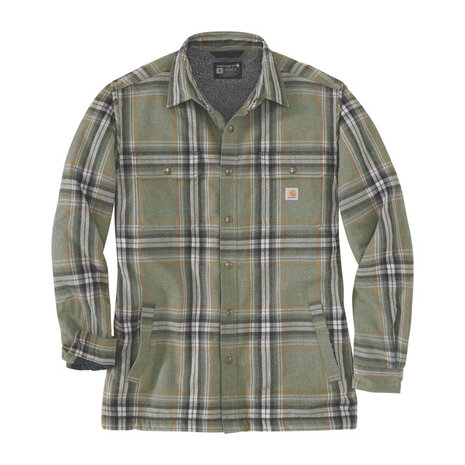 Carhartt Flannel sherpa lined shirt basil